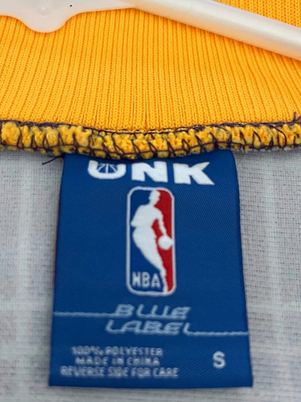 LA LAKERS Purple & Gold Half-Zip LIGHTWEIGHT Jacket Men’s Small